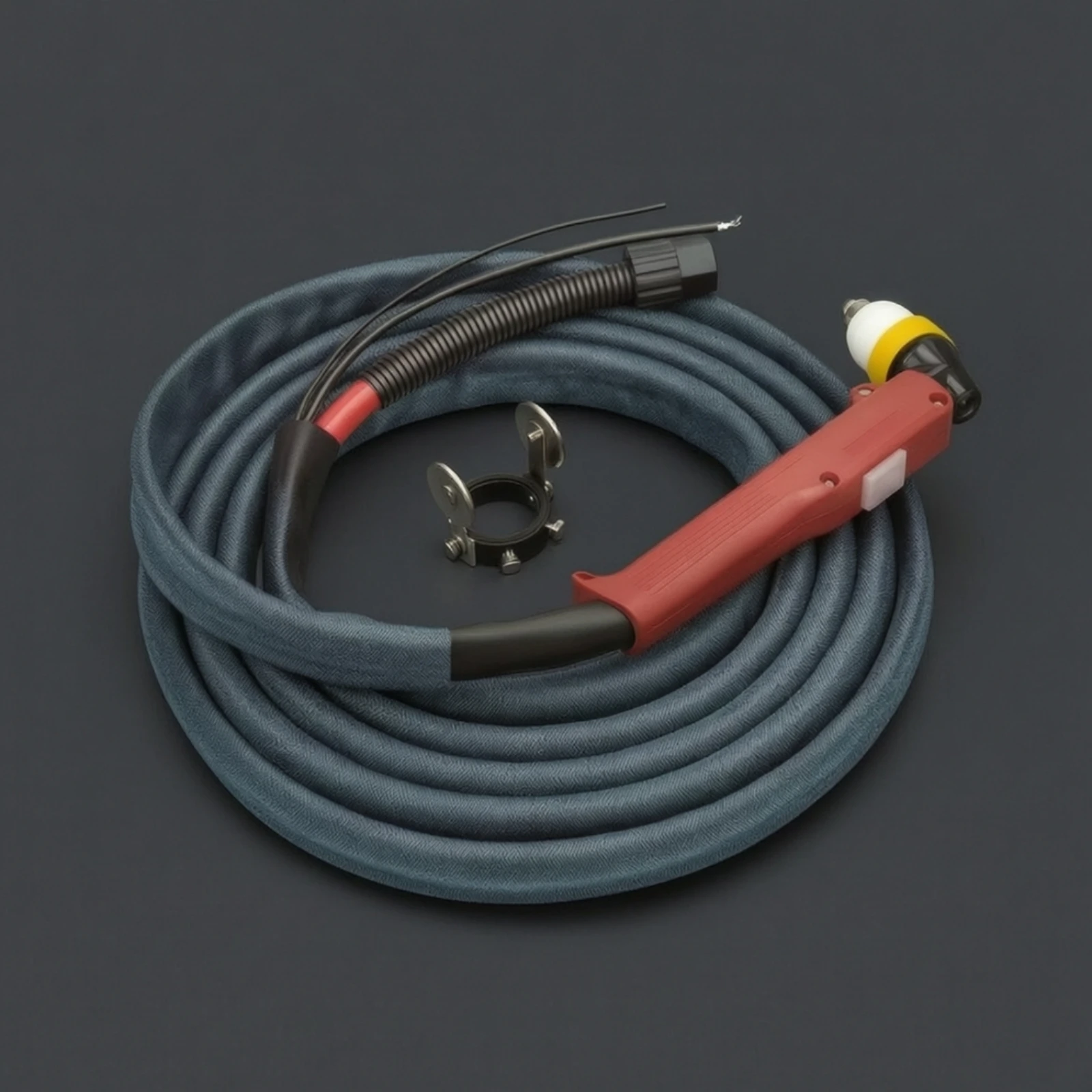 Electric Arc Cutting Torch Compatible Electric Arc Torch with Cable Tool Safeguarding Coiled for Welders, Metal Fabrication