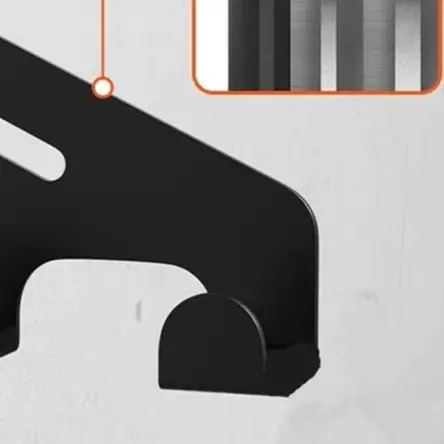 /Black /Iron /Wall Mount Chainsaw Holder Rack For Garage Storage Shed Organization Anti-Slip Protective Hanger Tool Accessories
