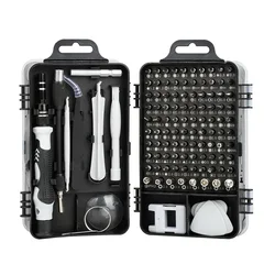 115 in 1Multifunctional Screwdriver Set Computer PC Mobile Phone Equipment Repair Screw Driver Insulation Manual Household Tools