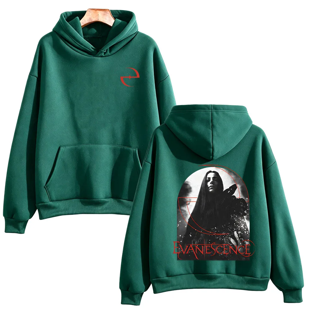 Sanctuary Logo Hoodie Evanescence Rockband Pullover Mode Unisex High Street Sweatshirts Lässige Langarm-Streetwear – Detail 7