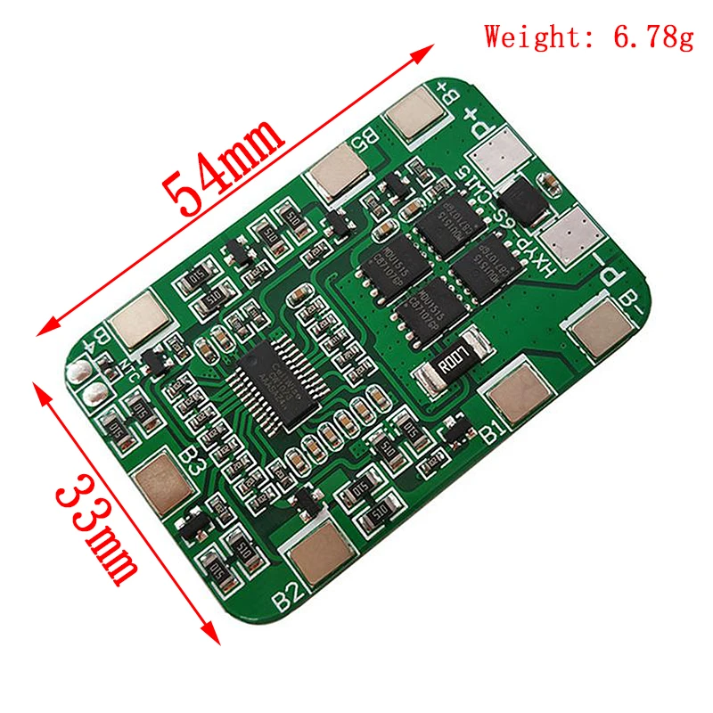 6S 12A/25A 24V 25.2V PCB BMS Protection Board For 6 Pack 18650 Li-ion Lithium Battery Cell Module New Arrival Balanced