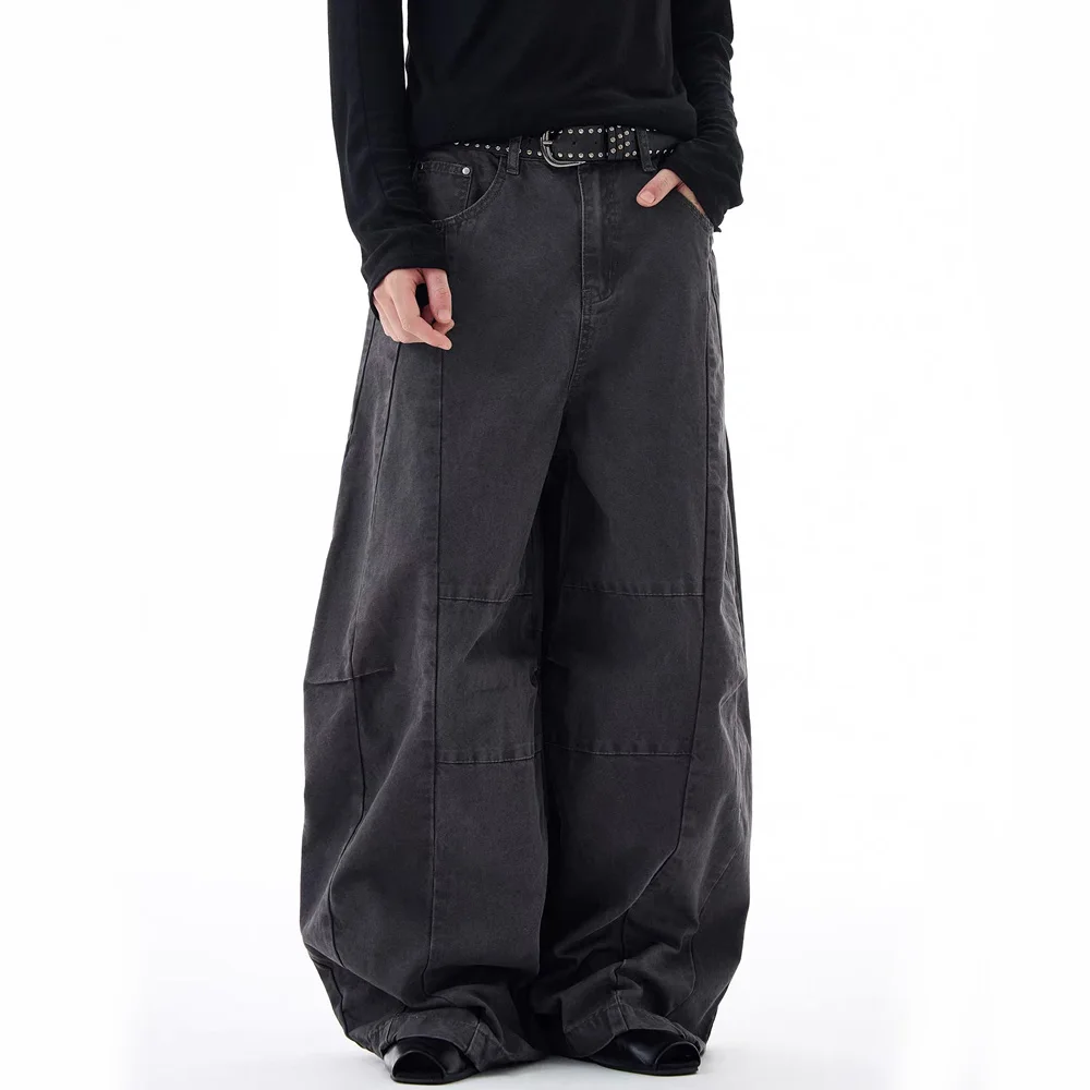 

Cityboy Pants Men Japanese Korean Streetwear Fashion Loose Casual Vintage Wide Leg Cargo Pants Male Women Harem Trousers
