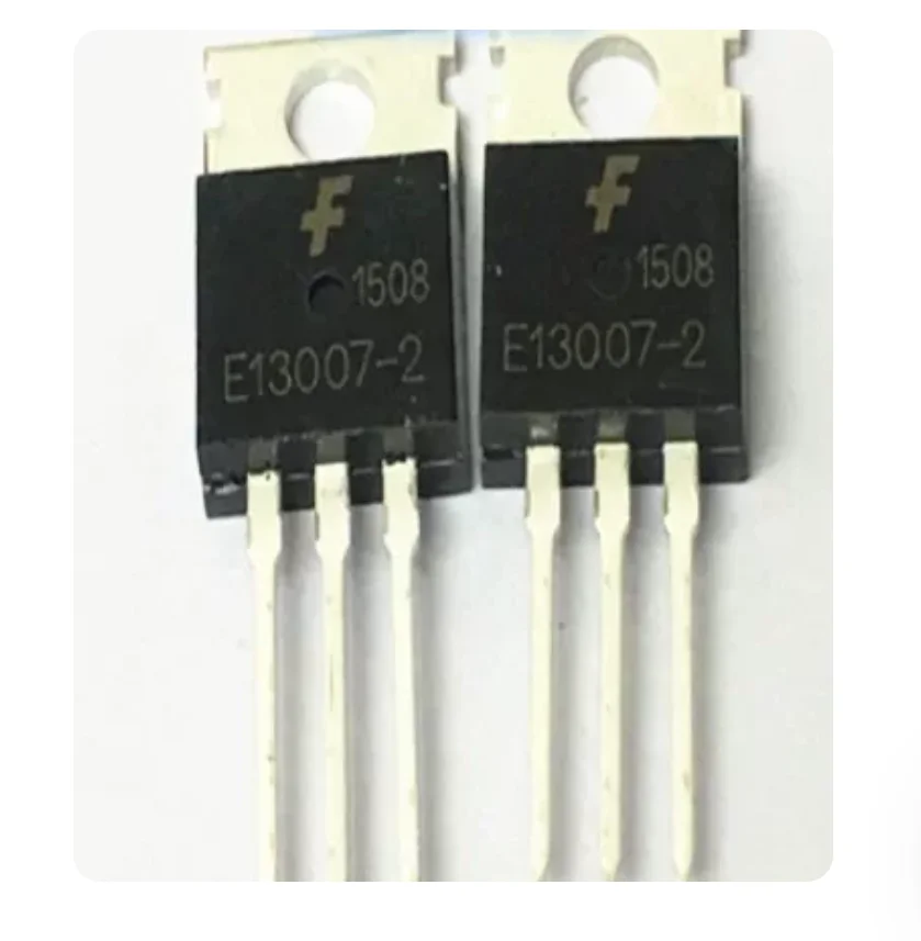 10PCS/Lot E13007 E13007-2 E13007 Triode TO-220 13007 Brand New Power switch transistor NPN 8A/700V MJE13007