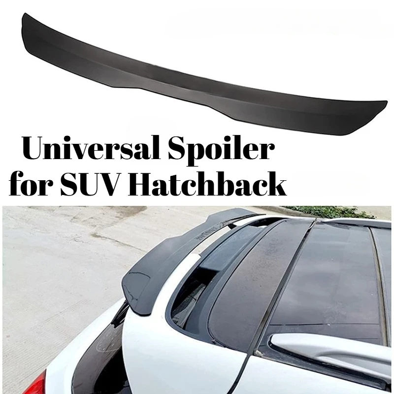 

Universal Spoiler for SUV Hatchback Adhesive Mount Drill-Free Trunk Spoiler Car Modification Accessory Performance Upgrade parts