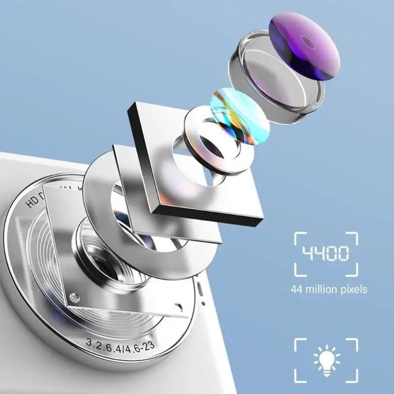 

Камера с ПЗС-сенсором и 2,5-дюймовым ЖК-экраном, аккумулятор 8X TypeC, 800 мАч