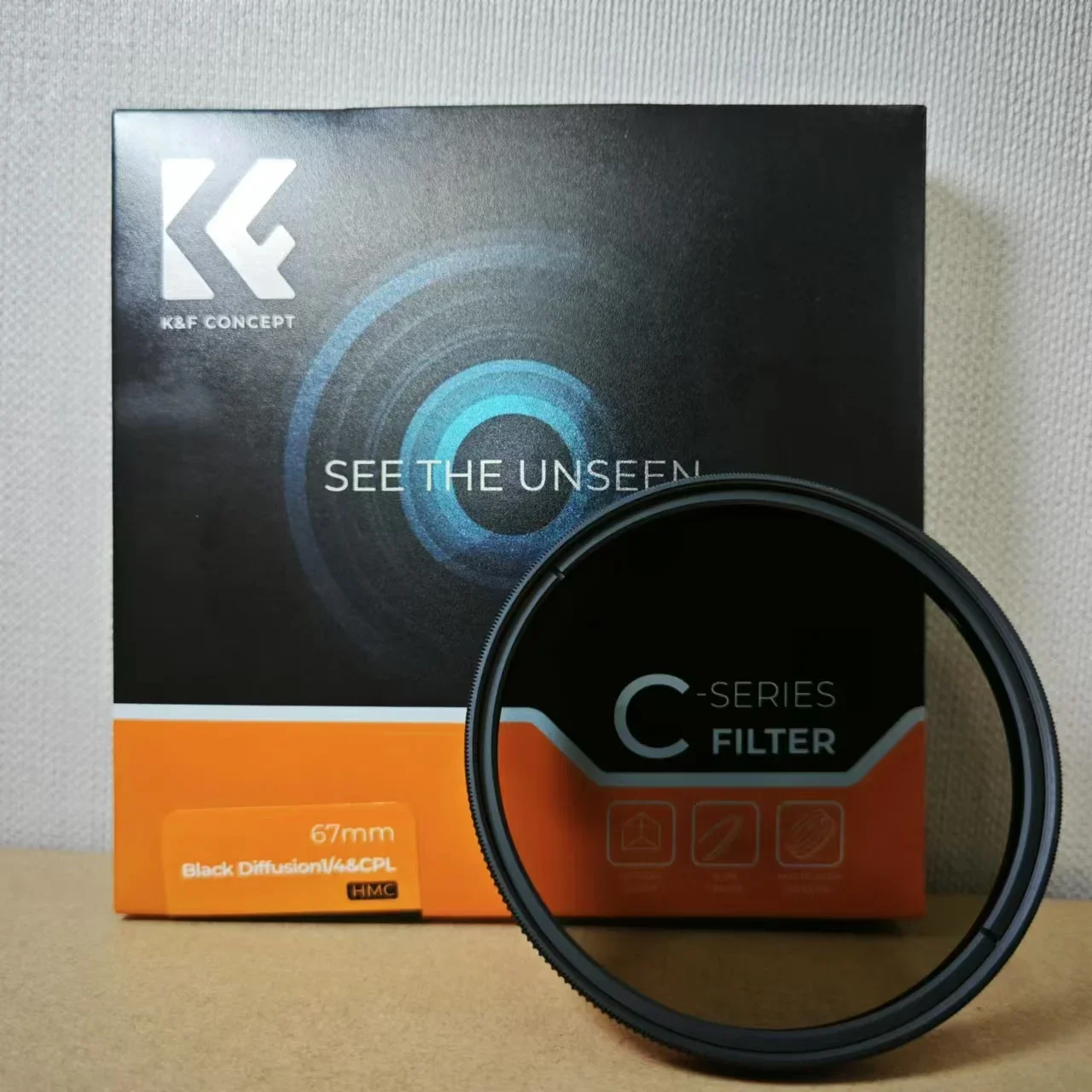 

K&F Concept 67mm CPL 1/4 Black Pro Mist 2in1 Filter 82mm 58mm Black Diffusion Filter C Series 37-49mm 52mm 55mm 62mm 72mm 77mm