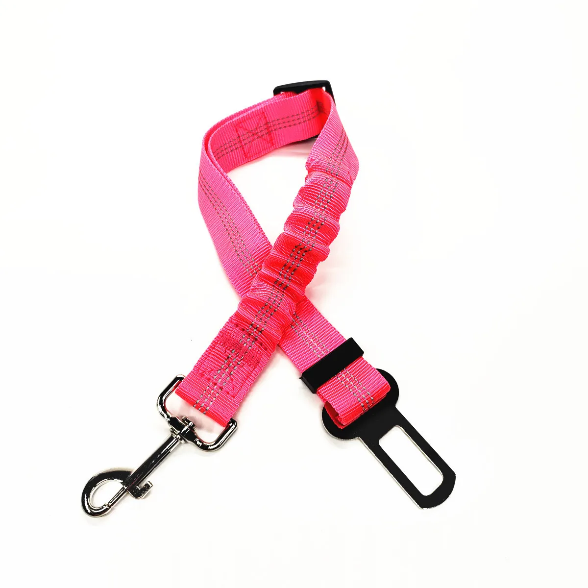 Verstelbare hondenautogordelharnas voor honden Nylon reflecterende demping Elasticiteit Autoreizen Hondenaccessoires voor honden