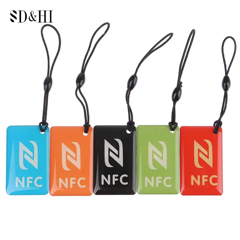 1Pcs NFC Tags Lable Ntag213 13.56mhz Smart Card For All NFC Enabled Phone Smart Business Card NFC 42x26mm