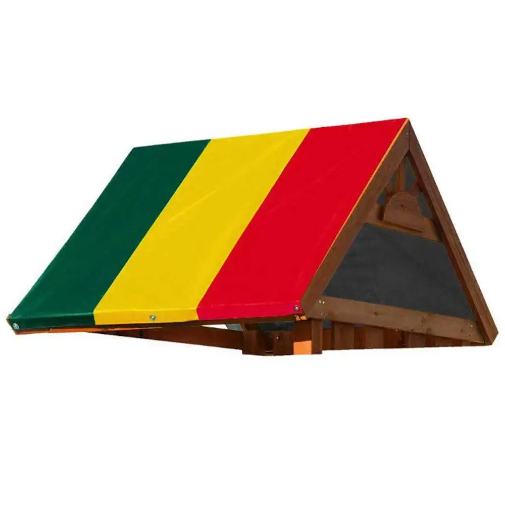 Multi-Color 52 Inch X 90 Inch Swing Set Replacement Tarp for Outdoor Play Set