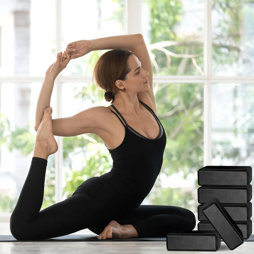 20 EVA Yoga Block Lightweight non-slip support Foam block yoga prop accessories for Pilates, stretching and meditation, yoga