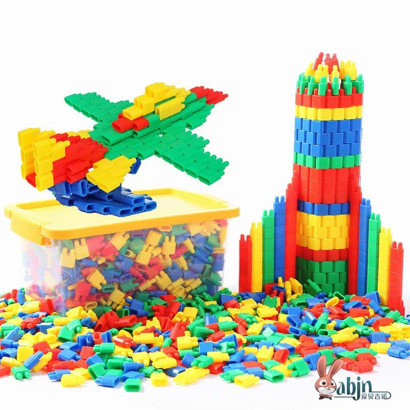 

Early Education Plastic Building Blocks Children's Rocket Assembly Toys Boys And Girls Kindergarten Educational Intelligence