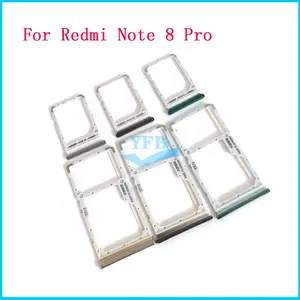 Bilashmart SIM SD Card Tray Xiaomi Redmi Note 8 Pro 8T SIM Card Tray Slot Holder Replacement Part