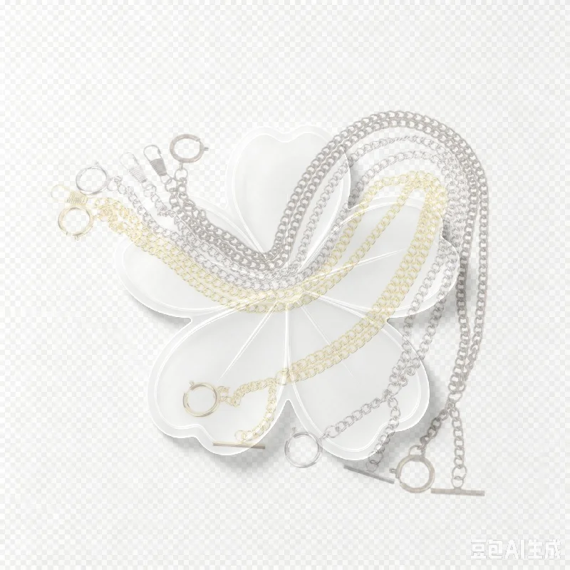 Double Chain Pocket Watch Chain Curb Link Chain Clip Pocket Chain For Men And Women For Christmas And Father's Day Gift