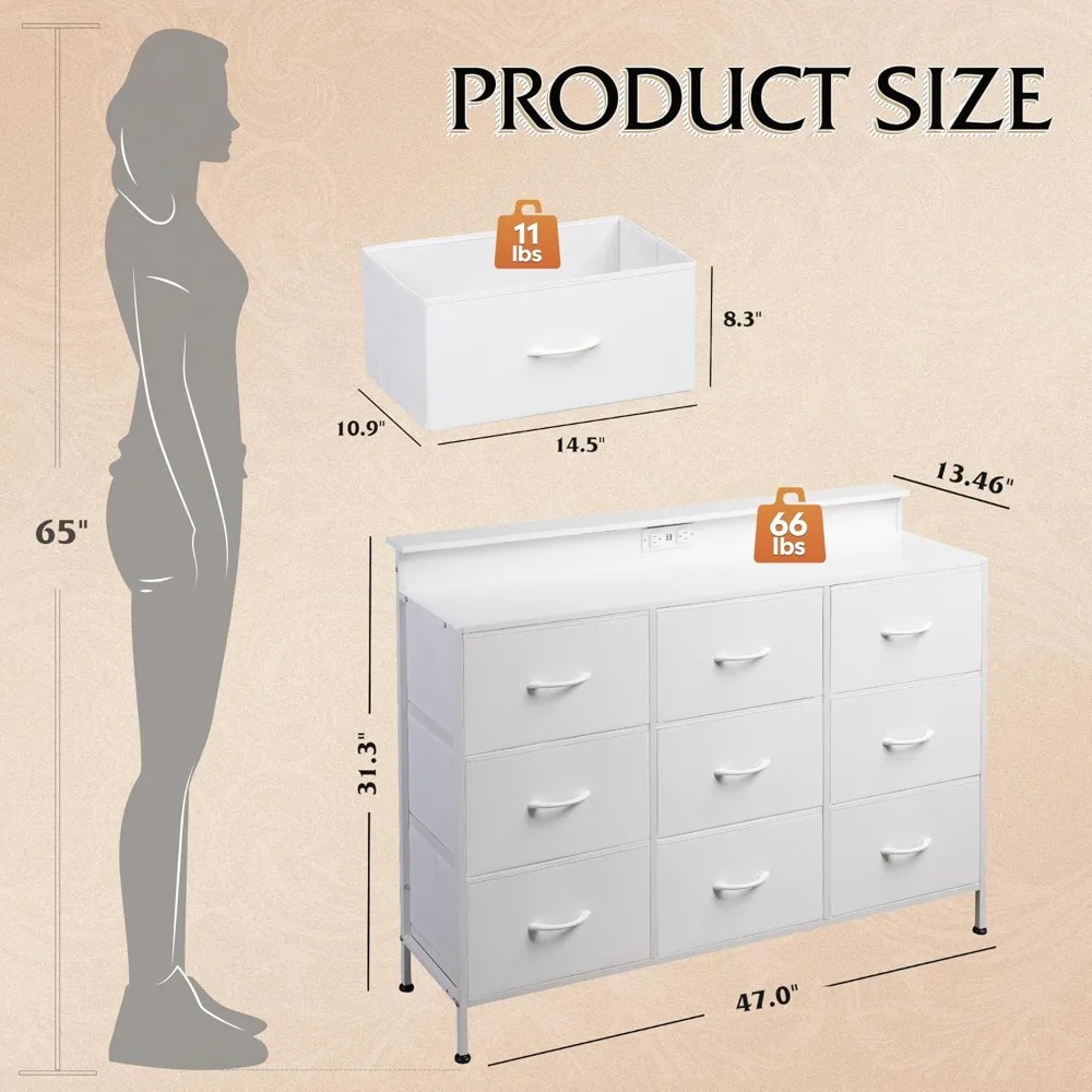 حامل تلفزيون لأجهزة التلفاز مقاس 45-55 بوصة: مركز ترفيهي مزود بمصابيح LED ومحطة شحن وطاولة وحدة تحكم الوسائط