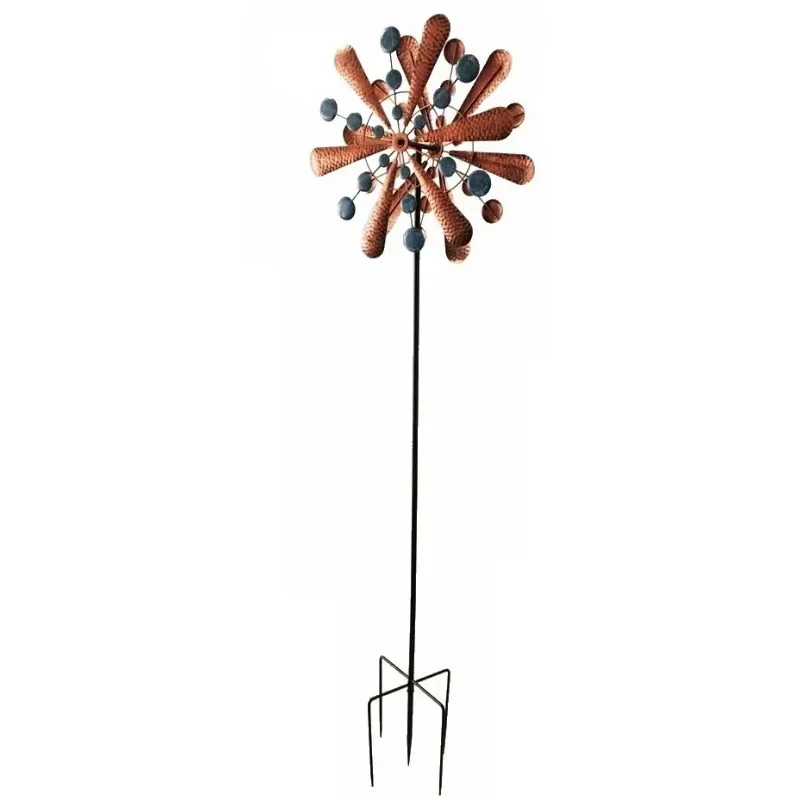 

Courtyard, patio pendulum insert, designer spots, painted, wrought iron outdoor windmill