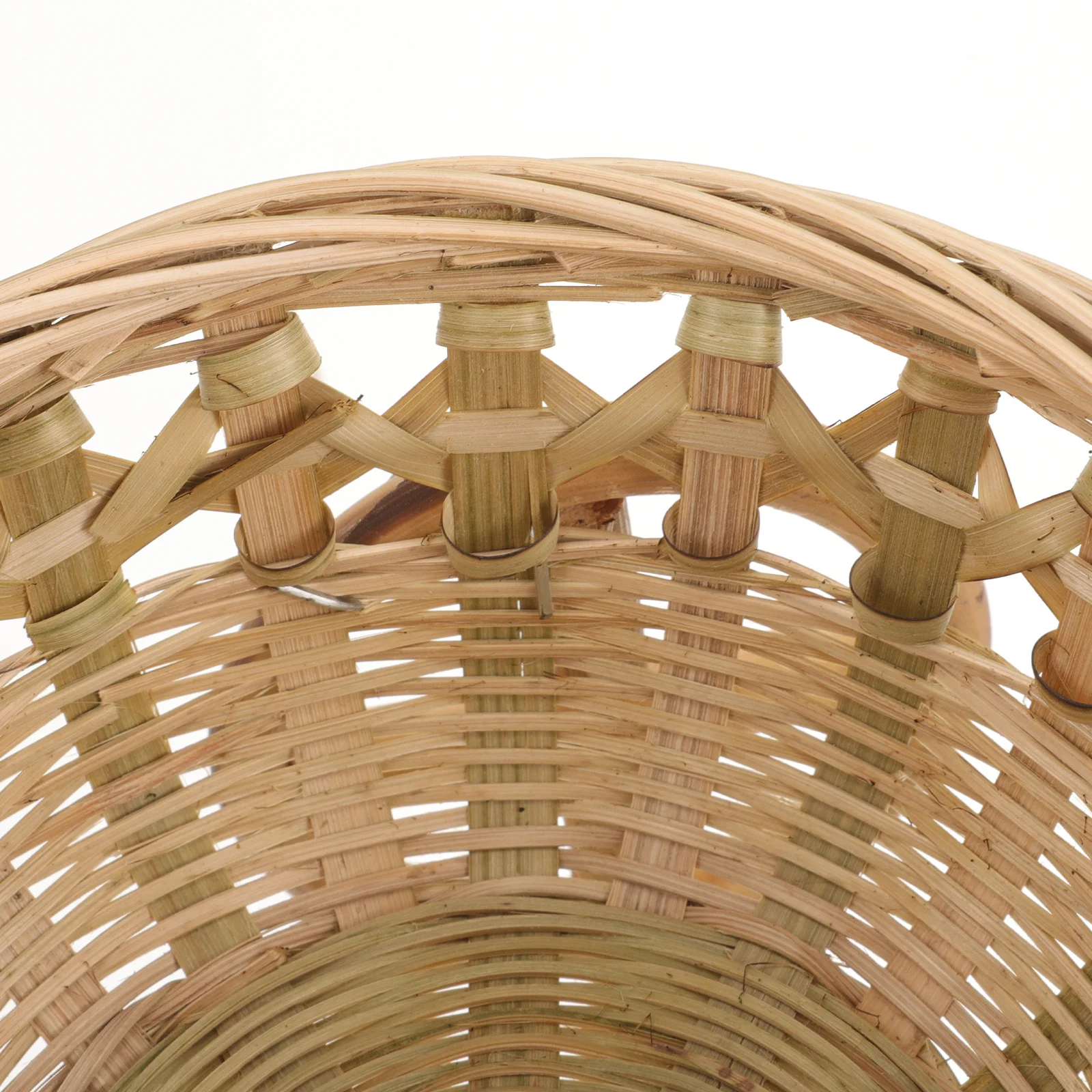 

Mini Bamboo Woven Tricycle Basket Practical Storage Basket Lightweight Home Room Decor Woven Bike Baskets Bike Ornaments