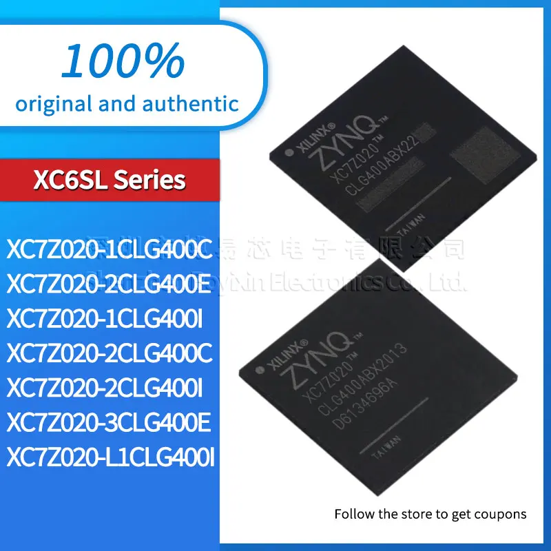 

Original XC7Z020-L1CLG400I XC7Z020-3CLG400E XC7Z020-2CLG400I XC7Z020-2CLG400C XC7Z020-1CLG400I XC7Z020-2CLG400E XC7Z020-1CLG400C