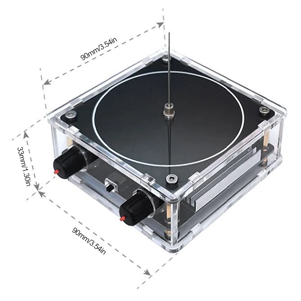 Multi-Function Music for Tesla Coil Speaker Arc Generator Bluetooth-Compatible Palm for Tesla Coil Science Teaching Experimental