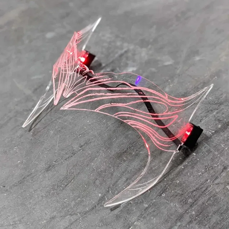 

Bulex Scarlett Witch Light Up Headpiece Wanda Maximoff Crown Cosplay Glowing Helmet Halloween Costume Props DVDFHY2025