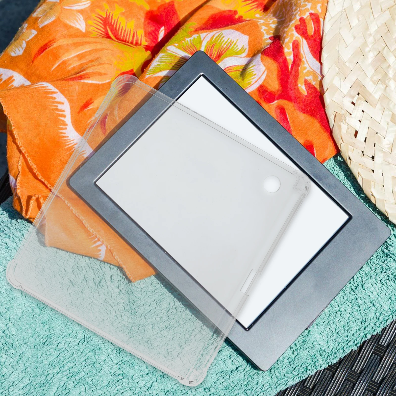 

Transparent E-Reader Protective Case Shockproof Durable For Ebook Reader Sage 8.0 Clear Anti-Skid Shell For Ebooks