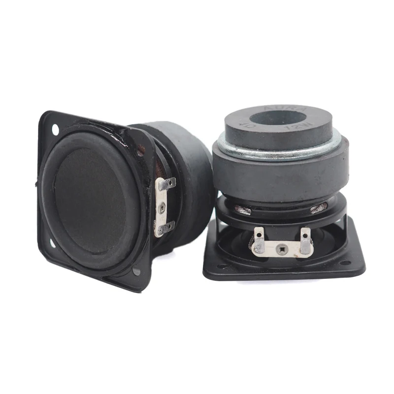 2 قطعة 2 بوصة 4 أوم 12 واط مكبرات الصوت مجموعة كاملة المزدوج المغناطيسي مكبر الصوت المسرح المنزلي طويلة السكتة الدماغية لتقوم بها بنفسك سمّاعات بلوتوث للسيارة #3