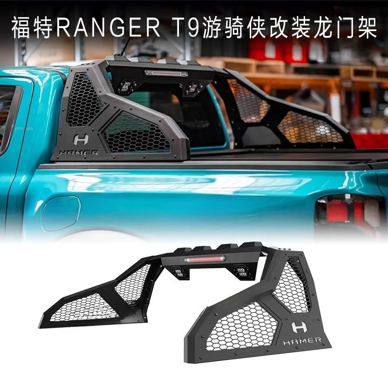Para Ford RANGER T9 RAPTOR, pórtico traseiro modificado, gaiola de rolo