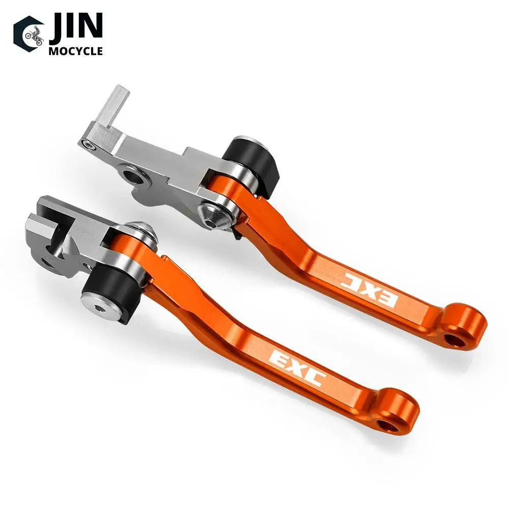 New For EXC 125 200 250 300 400 450 500EXC 530EXC EXCR Motorcycle Accessores CNC DirtBike Brake Clutch Levers Cable Lever Handle