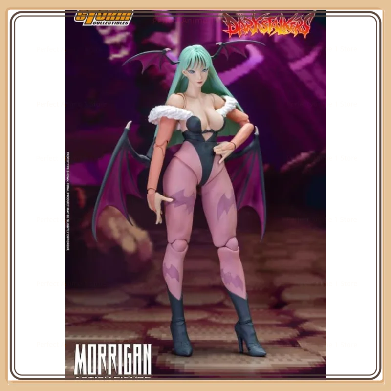 In Stock: Storm Toys ST Darkstalkers Morrigan 1/12 Scale Poseable Action Figure.