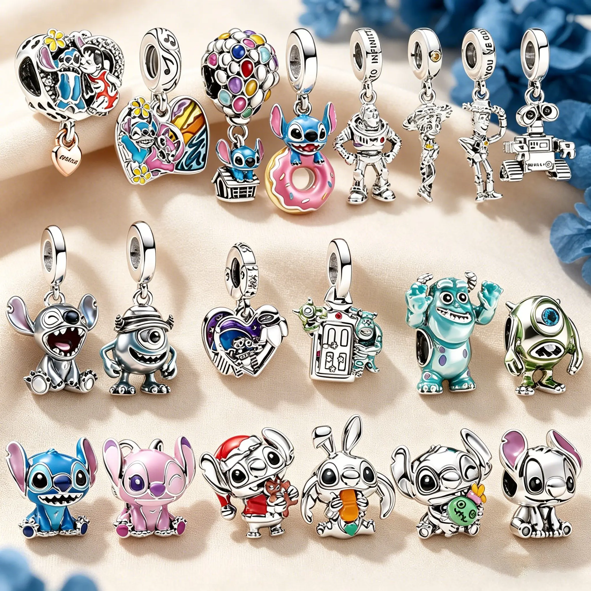 Подвеска-шарм-disney-stitch-wall-e-toy-story-бусины-для-украшений-подходят-для-оригинальных-серебряных-браслетов-и-ожерелий-бусины-для-самостоятельного-изготовления-украшений-подарок-для-женщин