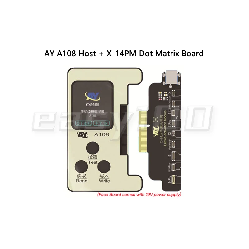 AY A108 Dot Matrix Repair Cable iPhone X/XR/XS/11/12/13/14 Pro Max Mini Dot Projector Read Write Dot Matrix Face ID Repair Flex