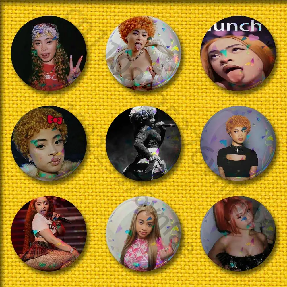 

I-Ice Spice Y2K! Like Badges 75mm 25mm 44mm 32mm 58mm Round Pin Brooch Souvenir Clothes Cosplay Gift Accessories