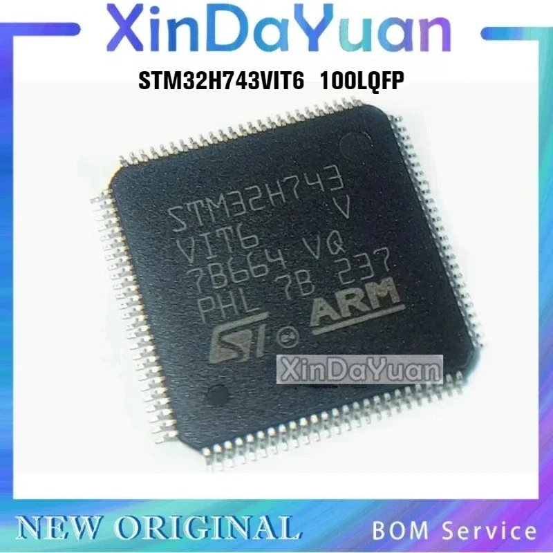 

5 шт. STM32H743VIT6 LQFP100 STM32H743IIT6 743ZIT6 Высокопроизводительные микроконтроллеры