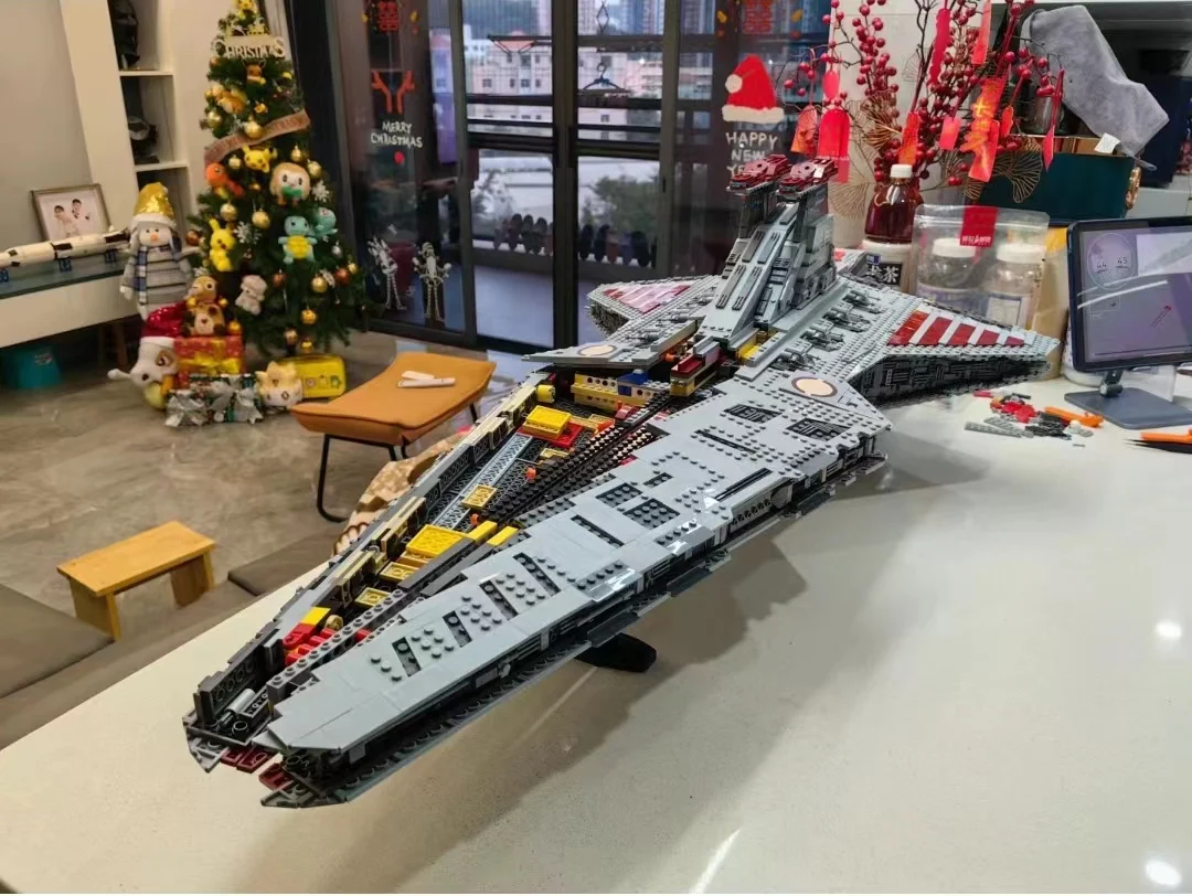 

MOC 75367 Biggest Venator Class Republic Attacks Cruiser Model Building Set Blocks Bricks Toys for Adult Boy Christmas Gifts