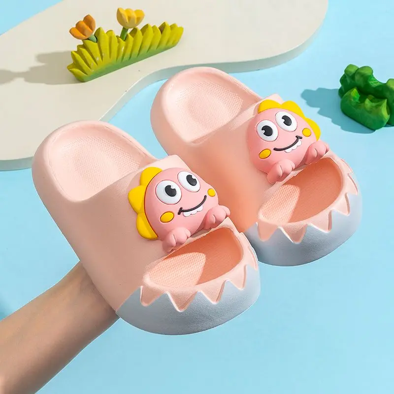 

Dinosaur Kids' Sandals Toddler Boys Girls Indoor Anti Slip EVA Soft Sole Summer Slippers Comfortable Non Slip Baby Footwear​