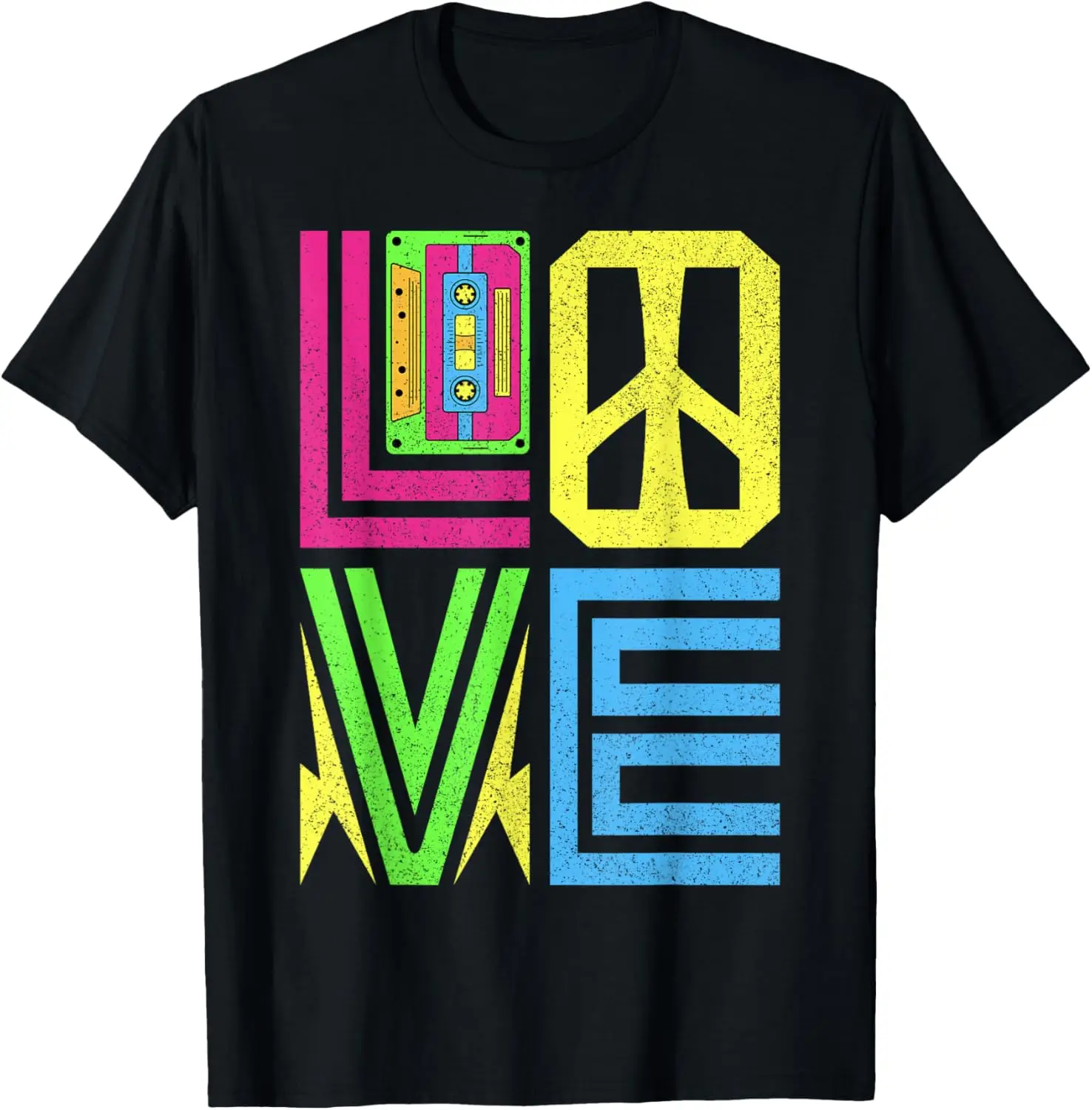 

Retro Love Theme Party Tee Men Women Kids 70s 80s 90s Outfit T-Shirt