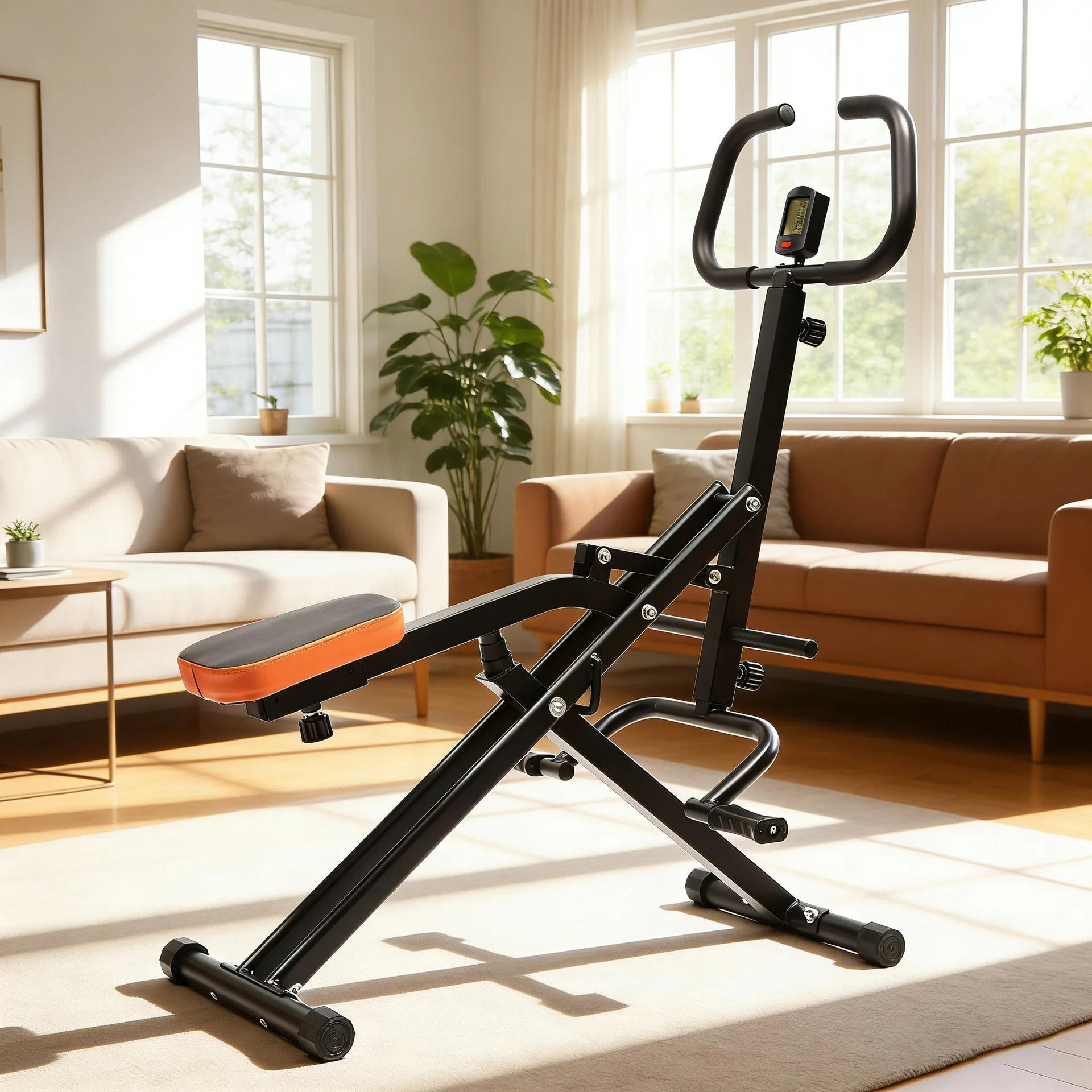 Compact Home Horse Riding Simulator Small‑Size Household Cardio Body Toning Fitness Machine