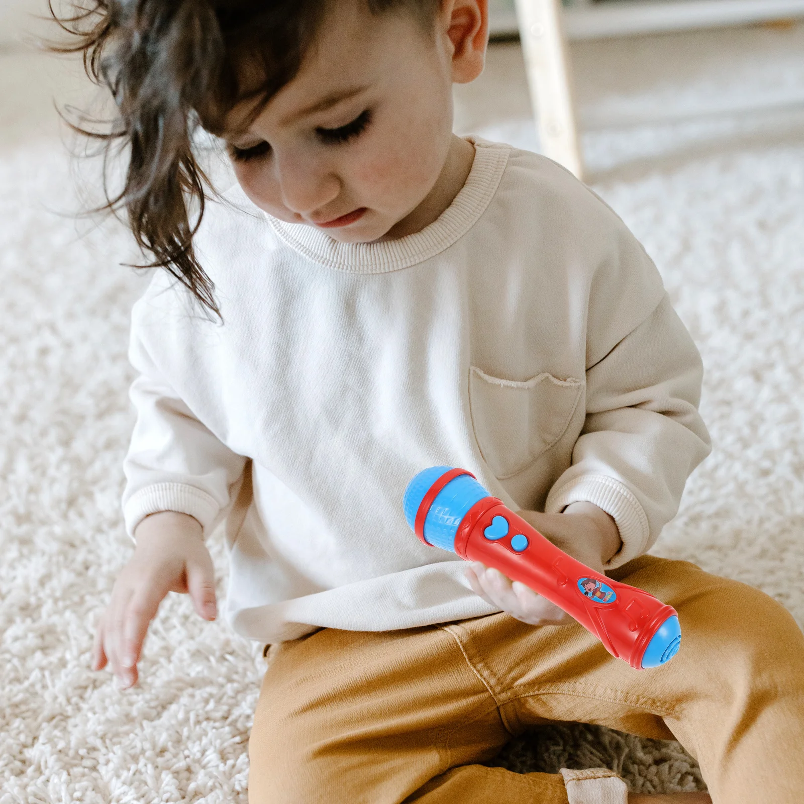 ميكروفون أطفال نابض بالحياة محاكاة صوت تضخيم الغناء ألعوبة للأطفال الموسيقى التعليمية والترفيه الحفلات #1