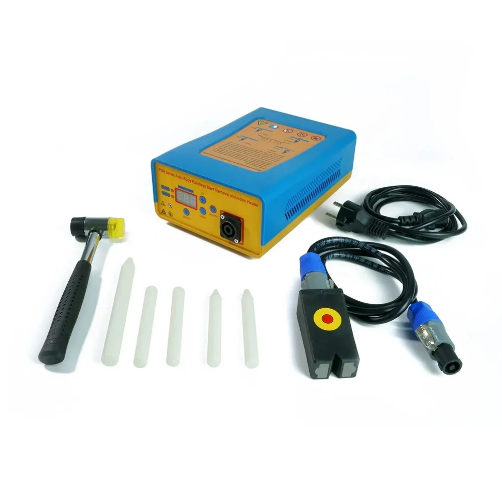 Induction Heater Machine Car Paintless Metal Plate Dent Removing Repair Tool Digital Screen Auto Body Dent Removal Device