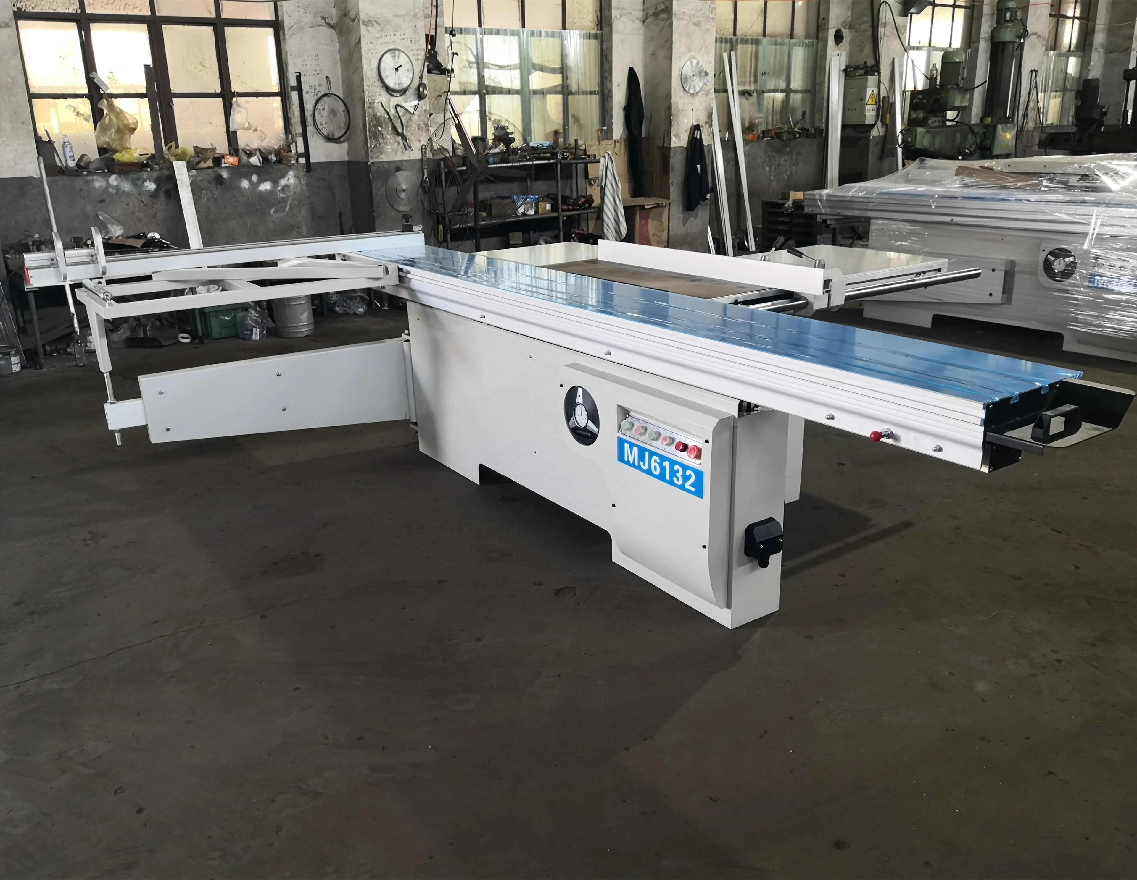 

3200mm Woodworking Wood MDF Particle Board Precision Panel Sliding Circular Table Cutting Off Saw Tilt 45 Degree Sawing Machine