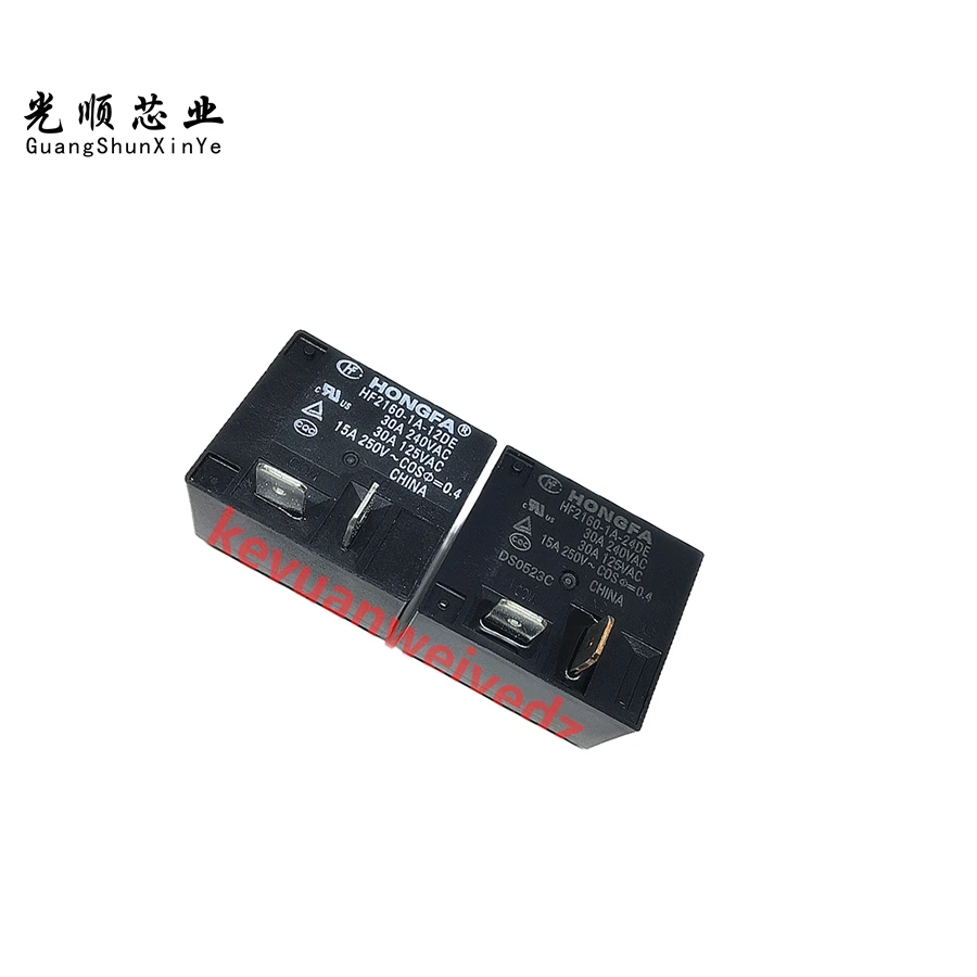 HF2160-1A- 12DE 24DE 4Pin 30A 12V/24V