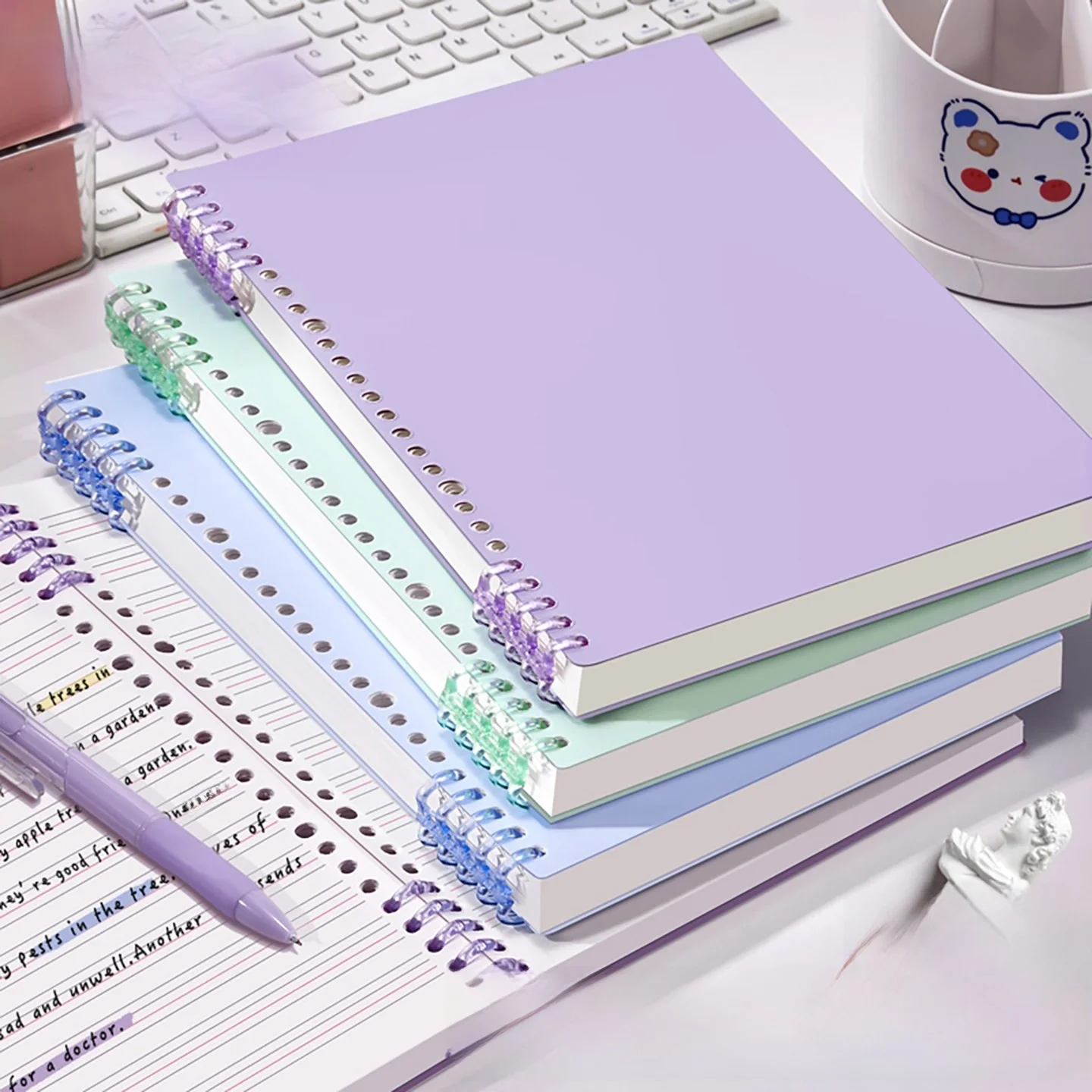 thickened-b5-english-notebook-detachable-student-vocabulary-writing-practice-book-soft-touch-morandi-color-high-aesthetic-value