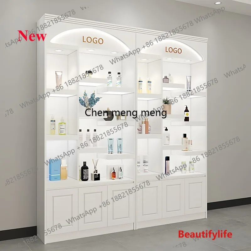 

a55 Modern Shoe Bag Display Cabinets High-grade Live Broadcast Room Goods Cabinet Beauty Salon Display Cabinet Office Furniture