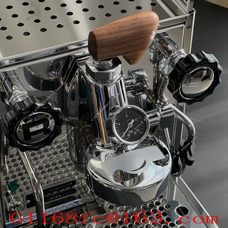 E61 Brewing Head Coffee Machine Modification Accessories Needle Type Water Flow Limit Valve Pulling Rod Pressure Gauge