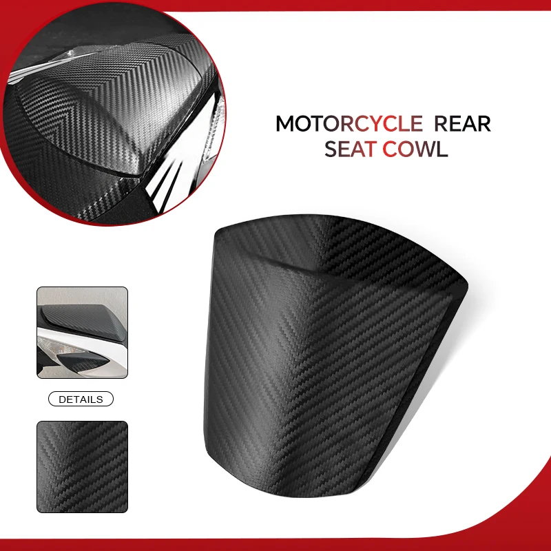 

For GSXR600 GSXR750 2011-2024 GSXR1000 2017-2022 Motorcycle Passenger Tail Cover Rear Hump Cowl Seat Protection Cover