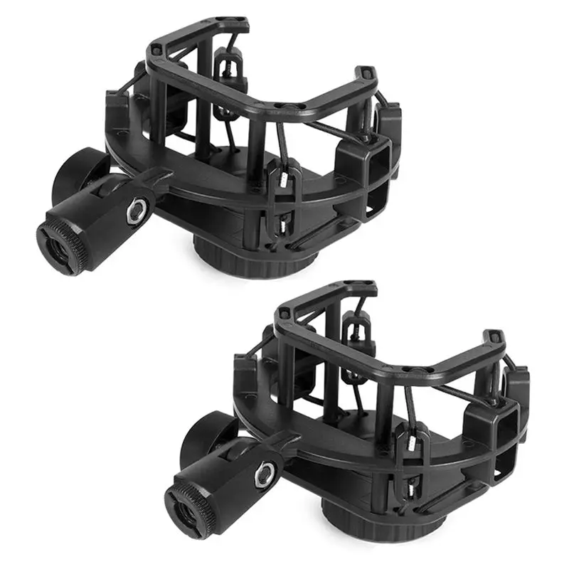 AA08-2X Microphone Shock Mount For Lewitt LCT-240 Live Broadcast Mic Recording Holder Microphone Mount & Stand