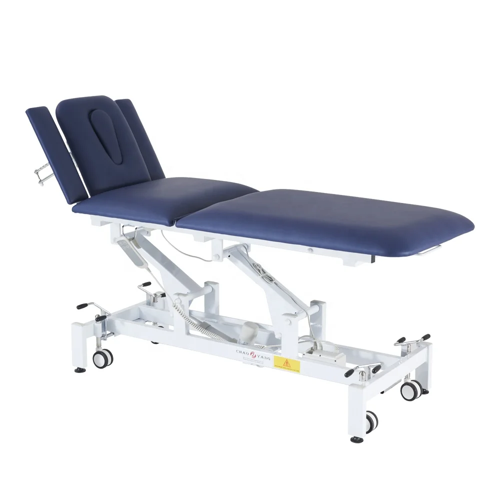 5-Section multifunctional electric massage bed inspection sofa therapy bed drop osteopathic massage table