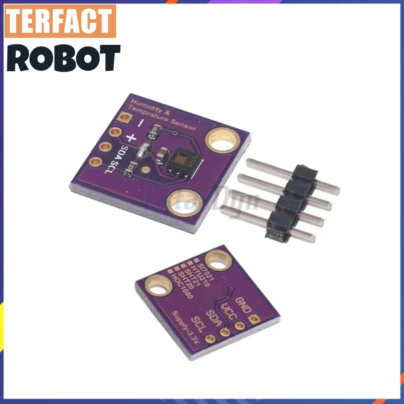 Módulo Sensor de temperatura y humedad Digital HDC1080, interfaz I2C de alta precisión GY-213V para Arduino Raspberry Pi