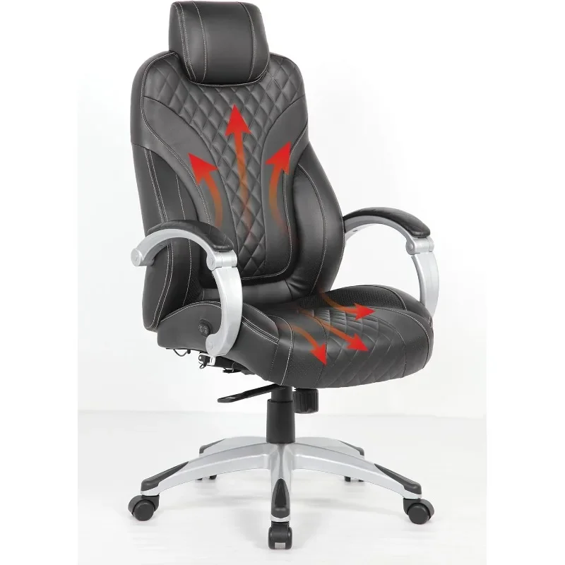 

Office Chair, Ergonomic Design Emulates The Natural Shape of The Spine To Increase Comfort and Productivity