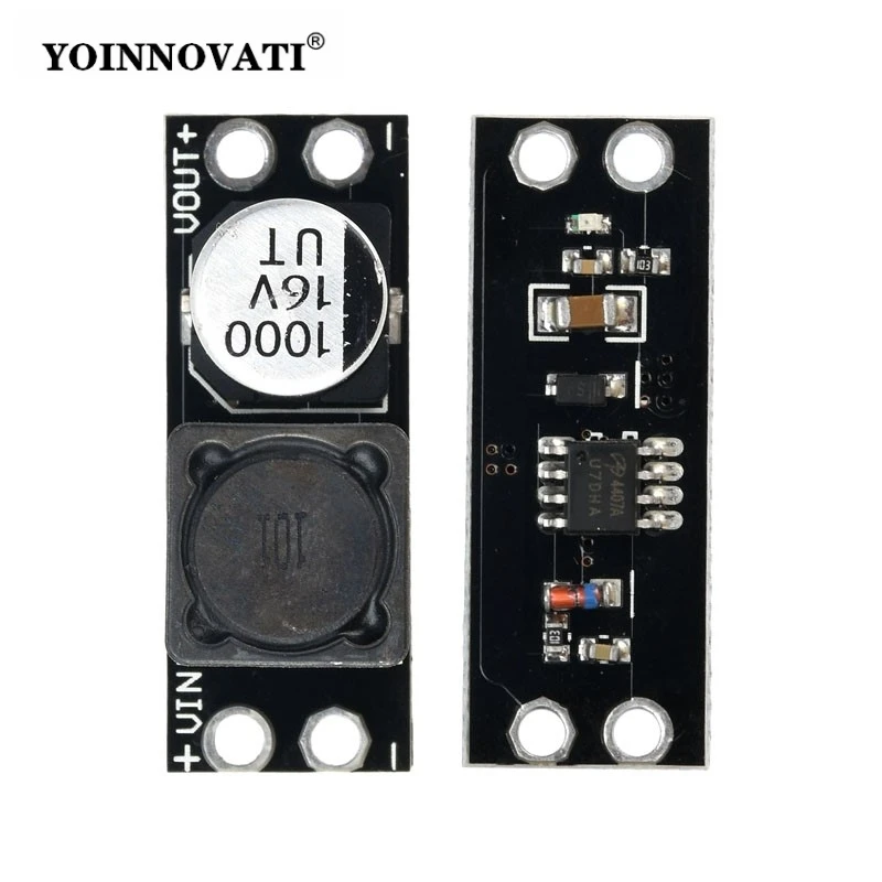 LC Filter Power Module DC 16V 2A Low-Noise Filter Eliminate Ripple/Interference Anti-Reverse Protection Video Signal Stabilizer