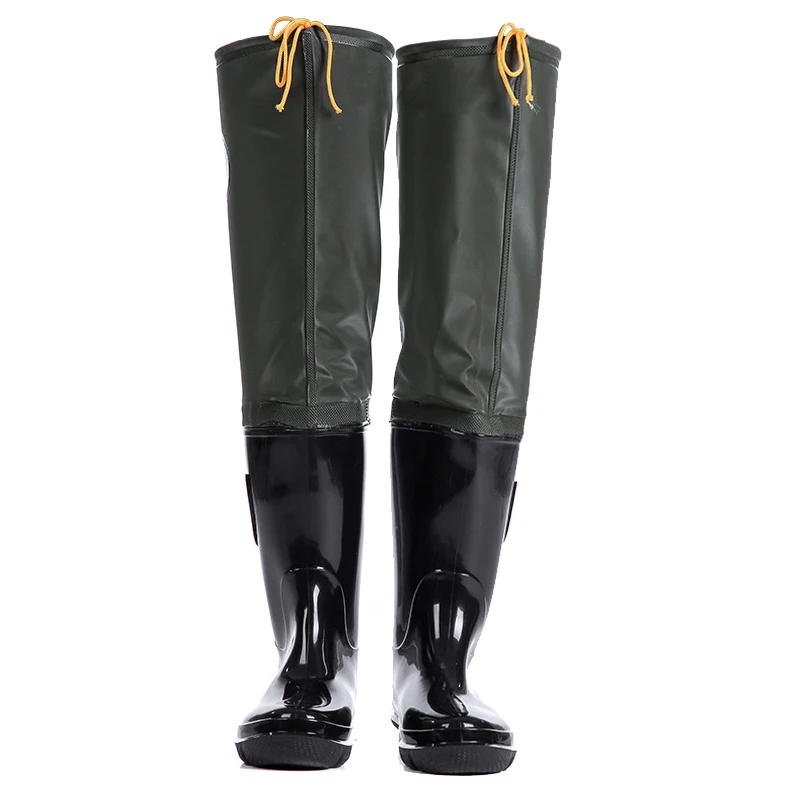 

Очень высокие водонепроницаемые вейдеры, черные рыбные сапоги на утолщенной прочной подошве, уличная обувь от дождя, охотничья рабочая обувь, обувь для мытья автомобиля